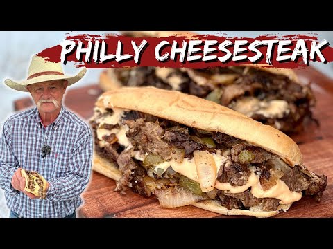 Classic Philly Cheesesteak with a Cowboy Twist! Plus Homemade Cheese Sauce