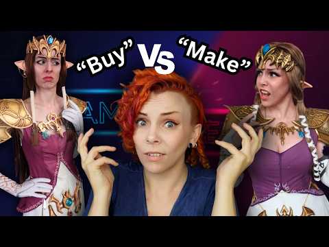 We made AND bought the same Zelda cosplay (and compared them!)