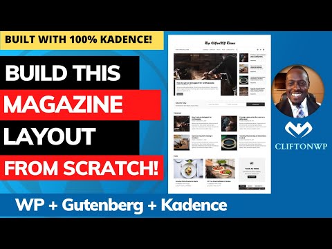 Kadence Tutorial: How to Create a Magazine Style Layout in WordPress with Kadence [From Scratch!]
