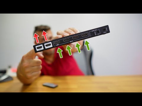 4 HDMI Inputs to 2 HDMI Outputs | MATRIX with eARC and