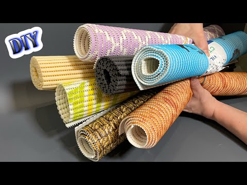 🔊ПРОСТО НЕТ СЛОВ😱ОФИГЕННАЯ КРАСОТИЩА!!!ПЕРЕДЕЛКА ИЗ КОВРИКА ПВХ💥DIY Creative ideas