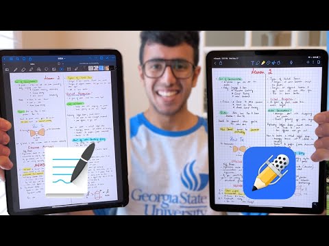 Goodnotes vs Notability: BEST iPad Notetaking App 2020 🔥