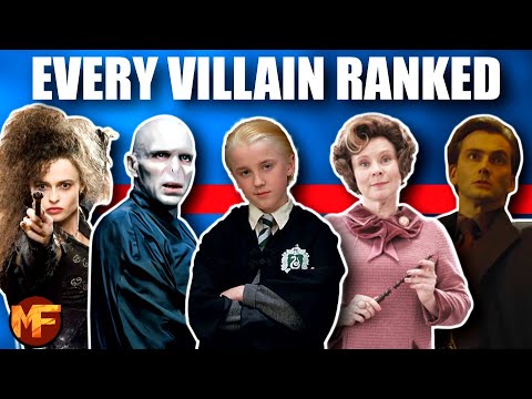 Harry Potter VILLAINS Ranked From Least Evil to Most Evil