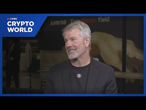 Watch CNBC's full interview with Strategy's Michael Saylor from Bitcoin 2025