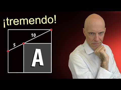 Almost no one knows how to find the area of ​​a square. I'll show you two methods.