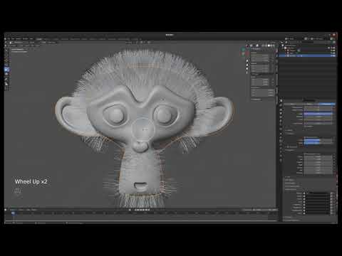 Blender Tutorial 15 - Basic Hair Particles, Vertex Groups, and Weight Painting