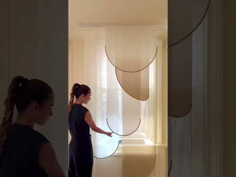 An Otherworldly Alternative To Traditional Window Blinds | Invisible Collection #interiordesign