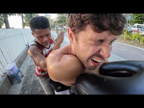 He went in DEEP! Insane massage on Philippines Beach ๐ต๐ญ