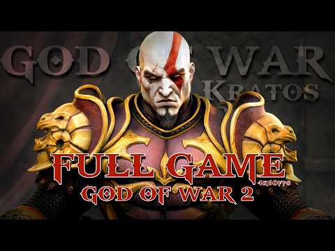 ⁴ᴷ⁶⁰God of War 2 Remastered - Longplay Walkthrough | FULL GAME (4K 60FPS) No Commentary