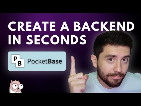 Create a Fully Functional Backend in Seconds Using Pocketbase!