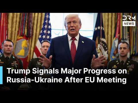 Q&A: Trump on Latest Russia-Ukraine Talks After EU Meeting, Call With Putin, Warns Syria, ACA | AC1N