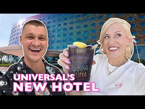 We Stayed At Universal's BRAND NEW Hotel | Terra Luna Resort | Epic Universe Orlando