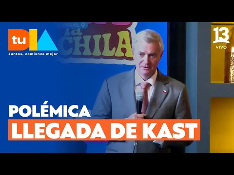 Polémica llegada de José Antonio Kast a reunión con emprendedores de San Miguel | Tu Día