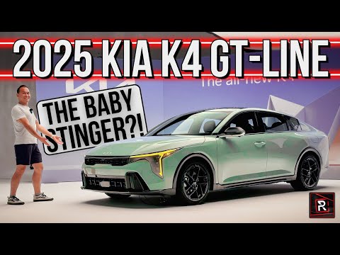 The 2025 Kia K4 GT-Line Turbo Is An Affordable Commuter Car With Sporty Vibes