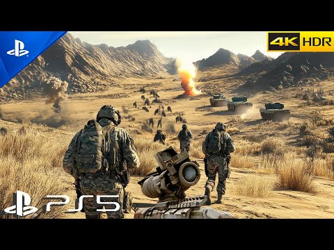 USA HUGE ATTACK ON RUSSIANS IN IRAN | Realistic ULTRA Graphics Gameplay [4K 60FPS HDR] Battlefield