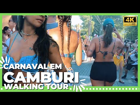 O Bloco Sandosa é o MELHOR Lugar para se Divertir em Camburi. WALKING TOUR 4K