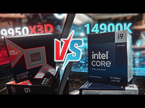 AMD RYZEN 9 9950X3D VS CORE I9 14900K / کدامش بخرم ؟