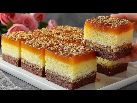 15-Spoon Cake that melts in your mouth! Everyone is looking for this recipe! No scales