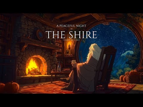 Medieval Music For Focus & Calm | A Peaceful Night In The Shire