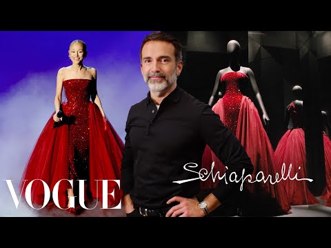 Daniel Roseberry Tours Schiaparelli's Most Iconic Pieces | Vogue