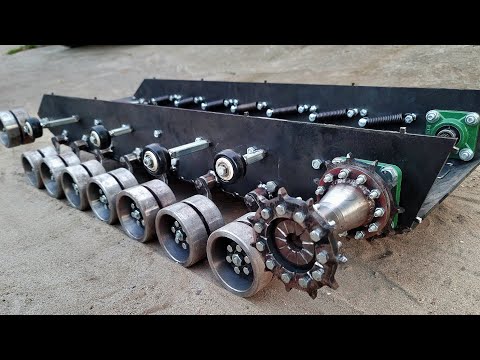 Homemade tank 1/6, part2, wheel | rc action homemade
