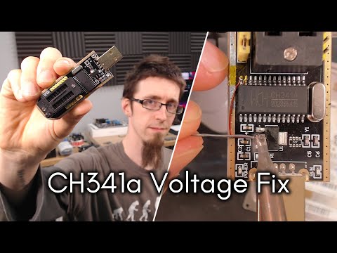 Volt-modding the CH341a Mini Programmer - LFC#278