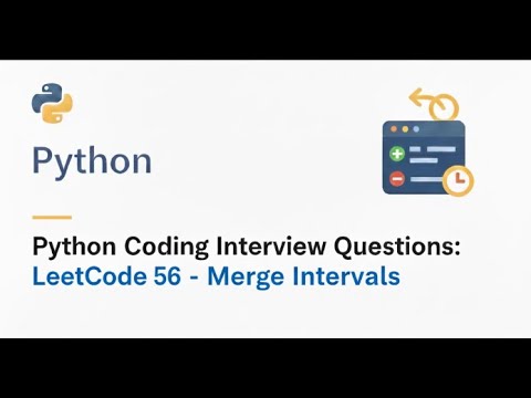 Leetcode # 56. Merge Intervals | Python Solution