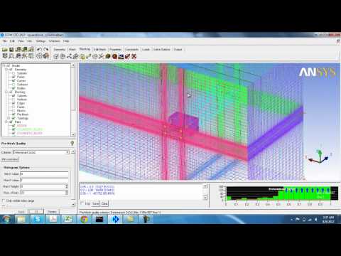 ICEM CFD Hexa - Mirroring blocking and geometry around symmetry plane - Part II (Full model)