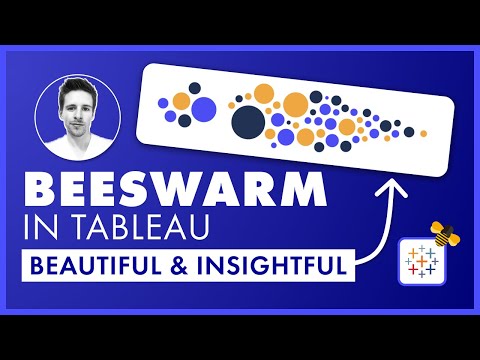 Create beautiful Beeswarms in Tableau