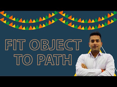 Fit object to Path in CorelDraw