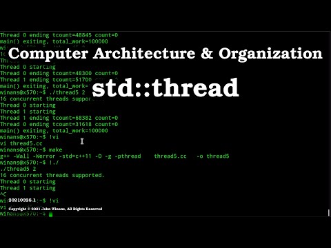 C++ std::thread Introduction
