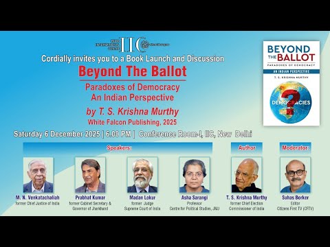 Beyond The Ballot-Paradoxes of Democracy, An Indian Perspective by T. S. Krishna Murthy White Falcon