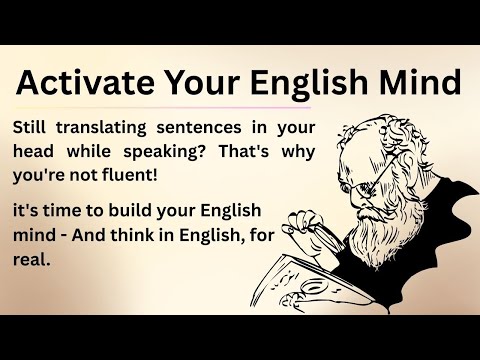 Activate Your English Mind || Speak English Fluently Without Translating || Stop Hesitation β
οΈ