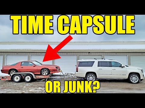 I Bought An Abandoned IROC Z Camaro That Sat For 27 Years In A Storage Unit! Here's How Much!