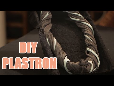 Créez vous même un plastron avec deux t-shirts - DIY textile