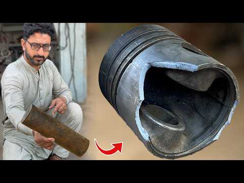 Magical Turning Process // The Machinist From Calmness Rebuilt Dead Piston Without Any Hassle