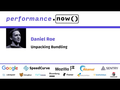 Unpacking Bundling | Daniel Roe | performance.now() 2024