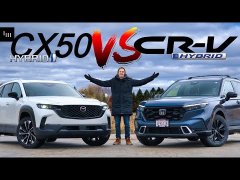 MAZDA CX50 HYBRID vs HONDA CRV HYBRID - The Best Of The Best