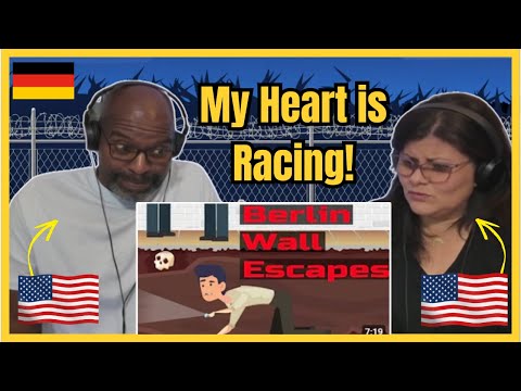Americans React to Top 6 REMARKABLE ESCAPES Across the Berlin Wall