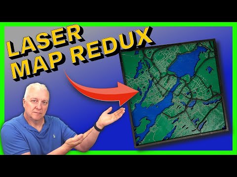 Is This the FUTURE of Laser Cut Maps?