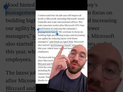 Microsoft DESPIDE al 3% de la plantilla