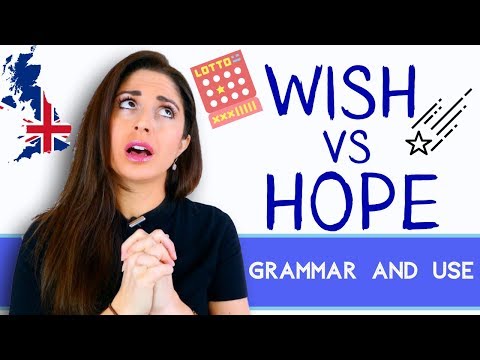 Wish vs Hope | Grammar and Use