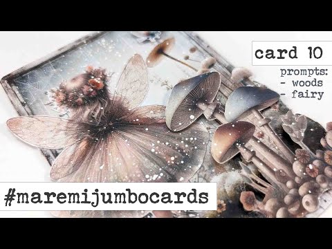 🤎 Enchanted CARD #maremijumbocards - card (10) - prompts: Woods + Fairy