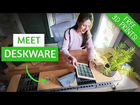 Deskware: A Modular Desk System You Can Make For FREE (ft. Bambu H2D)