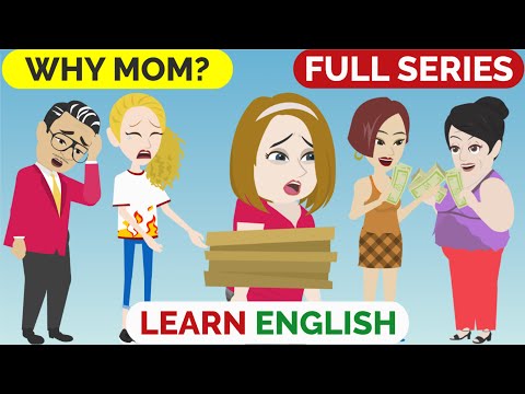 ❤️Why Mom Full Series | Animated stories | English Story | English Conversation | Window English