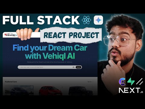 Full Stack React Project ( AI Car Marketplace ) - Next JS, Tailwind, Gemini AI, Prisma, Shadcn UI 🔥