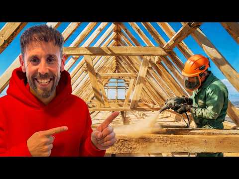 We Sandblasted Abandoned Oak Bark... You Wont Believe This!!