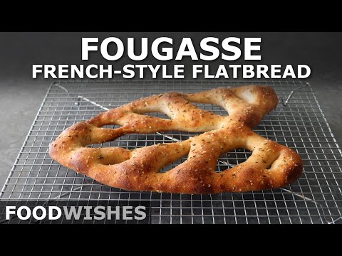 Fougasse (French-Style Flatbread) - Food Wishes