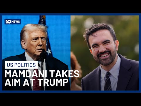 New York’s Mayor-Elect Zohran Mamdani Takes Aim At President Trump | 10 News