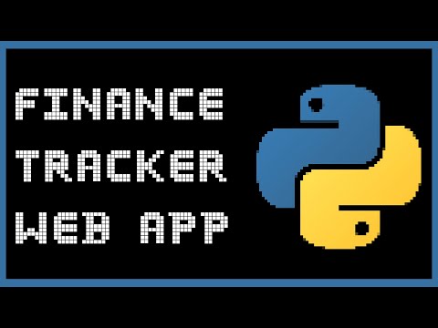 Build a Finance Tracker web app in Python using Dash framework [Flask / Plotly / React.js] #python